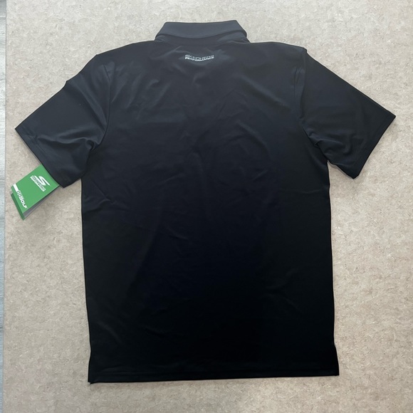 Skechers Medium Go Golf Polo Black NWT - Picture 5 of 8